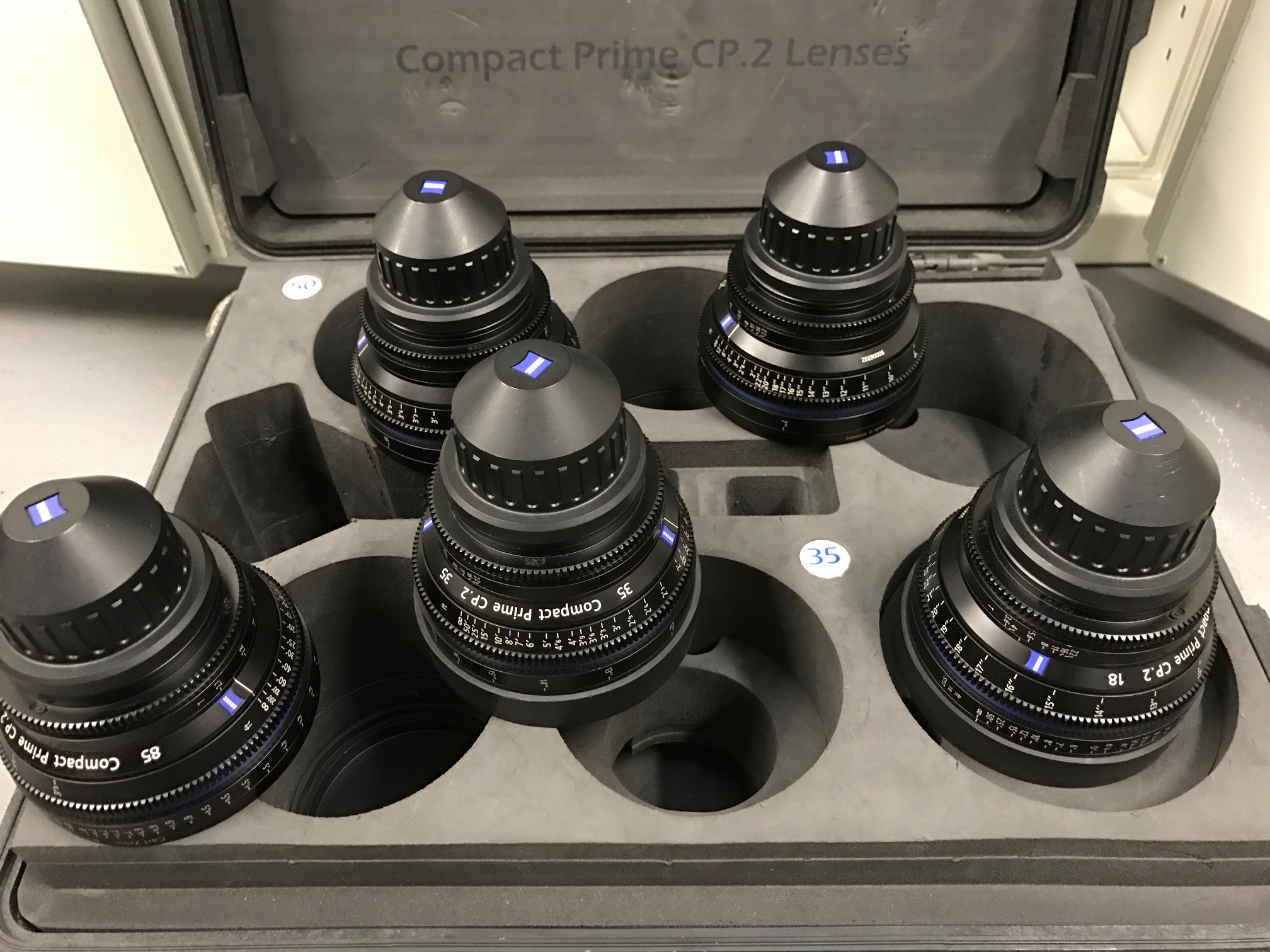 Zeiss CP2 Prime Lenses Set 177988 Kishori Media